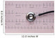 Stethoscope Overlying Ecg Ekg Wall Decal