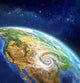 Hurricane over Earth from Wall Decal