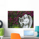 White Marble Statue Angel Wall Decal
