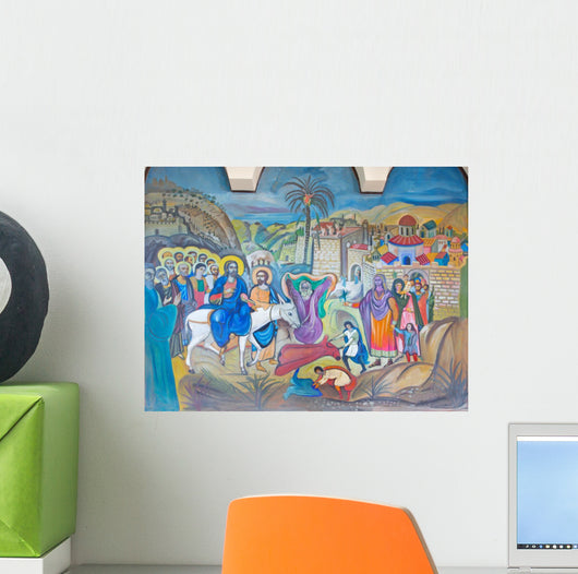 Bethlehem Palm Sunday Wall Decal