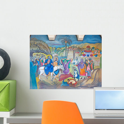 Bethlehem Palm Sunday Wall Decal