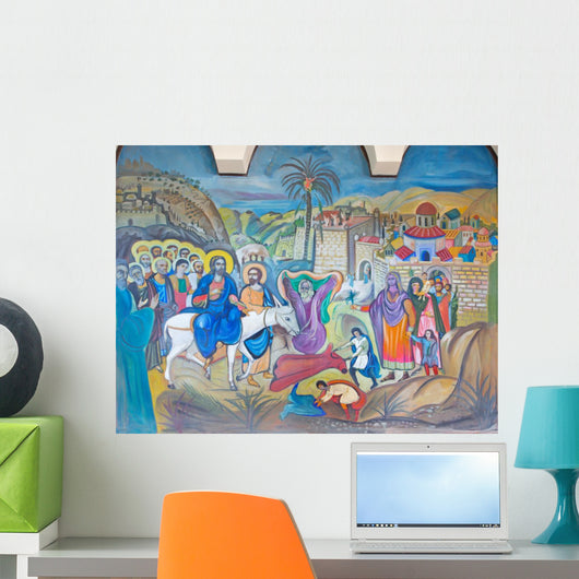 Bethlehem Palm Sunday Wall Decal