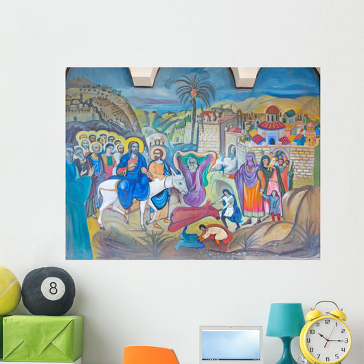 Bethlehem Palm Sunday Wall Decal