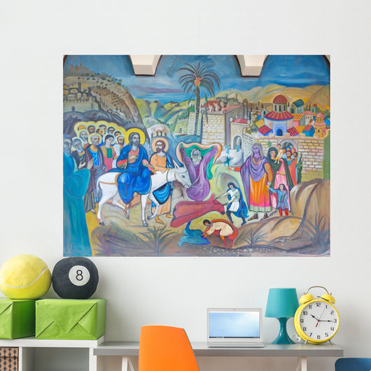 Bethlehem Palm Sunday Wall Decal