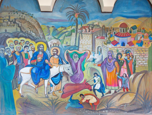 Bethlehem Palm Sunday Wall Decal