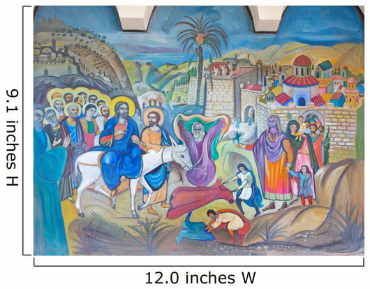 Bethlehem Palm Sunday Wall Decal