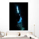 Narrow Underwater Crevice Wall Decal
