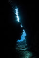 Narrow Underwater Crevice Wall Decal