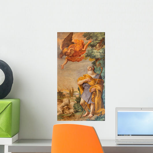 Shepherds Annunciation Fresco Wall Decal