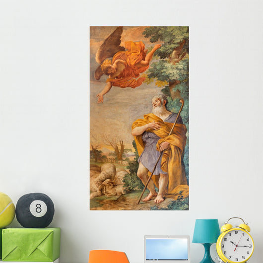 Shepherds Annunciation Fresco Wall Decal