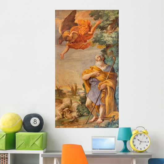 Shepherds Annunciation Fresco Wall Decal