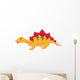 Cute Dinosaur Cartoon Wall Decal