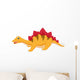 Cute Dinosaur Cartoon Wall Decal