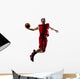 Basketball Player Action White Wall Decal