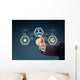 Arm Activating Wind Power Wall Decal