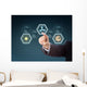 Arm Activating Wind Power Wall Decal