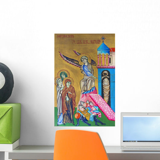 Jerusalem Icon Resurrection from Wall Decal