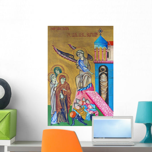 Jerusalem Icon Resurrection from Wall Decal