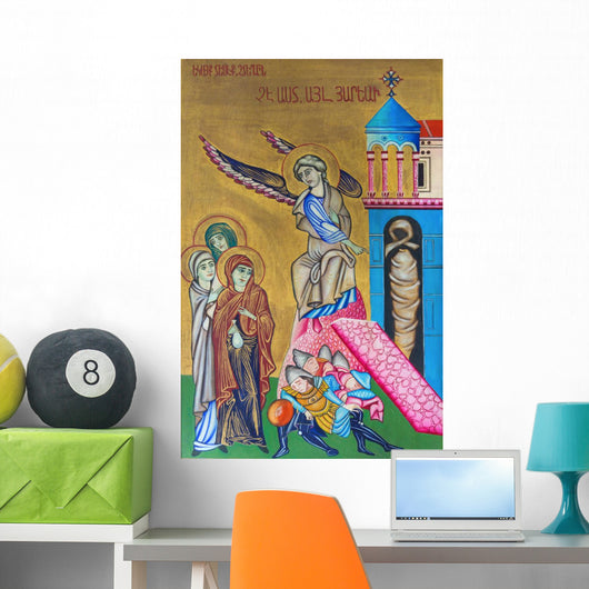Jerusalem Icon Resurrection from Wall Decal