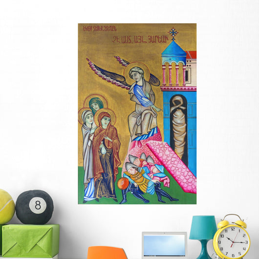 Jerusalem Icon Resurrection from Wall Decal