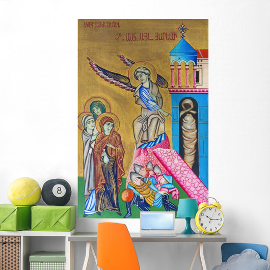 Jerusalem Icon Resurrection from Wall Decal