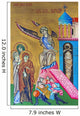 Jerusalem Icon Resurrection from Wall Decal