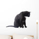 Black Cat Wall Decal Design 4