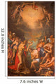 Baptism Christ Wall Decal