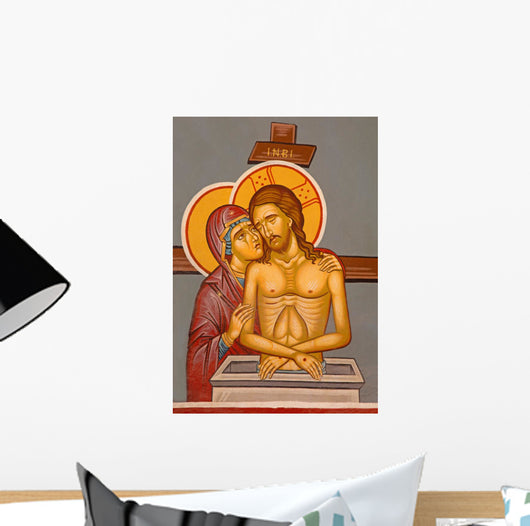 Jerusalem Death Christ with Wall Decal