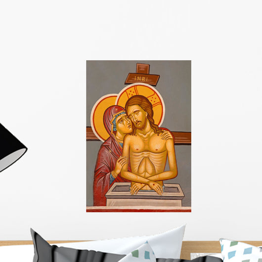 Jerusalem Death Christ with Wall Decal