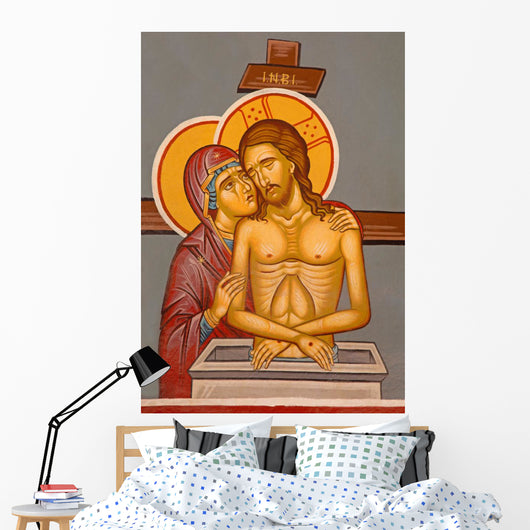 Jerusalem Death Christ with Wall Decal