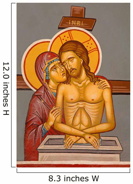 Jerusalem Death Christ with Wall Decal