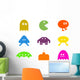 Retro Gaming Shapes Wall Stickers Wall Decal
