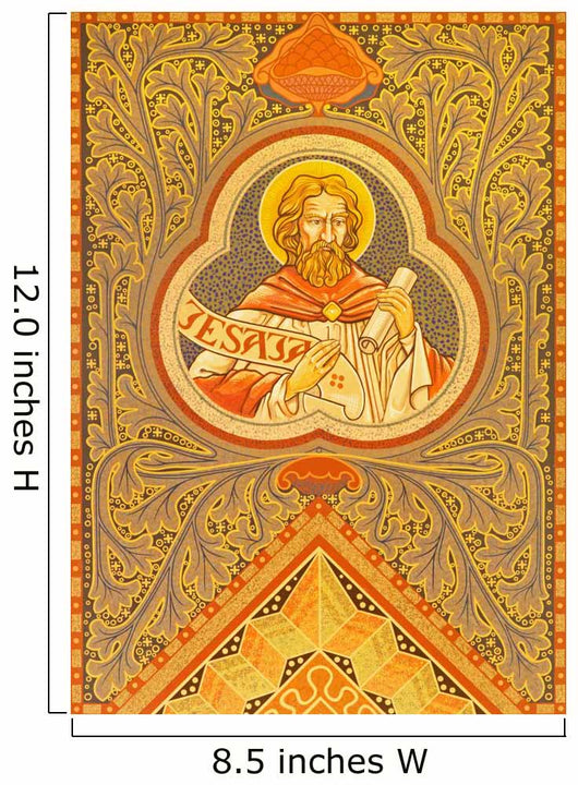 Jerusalem Prophet Jesaja Fresco Wall Decal