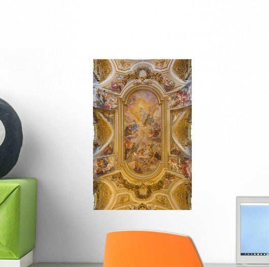 Rome Ceiling Fresco Basilica Wall Decal