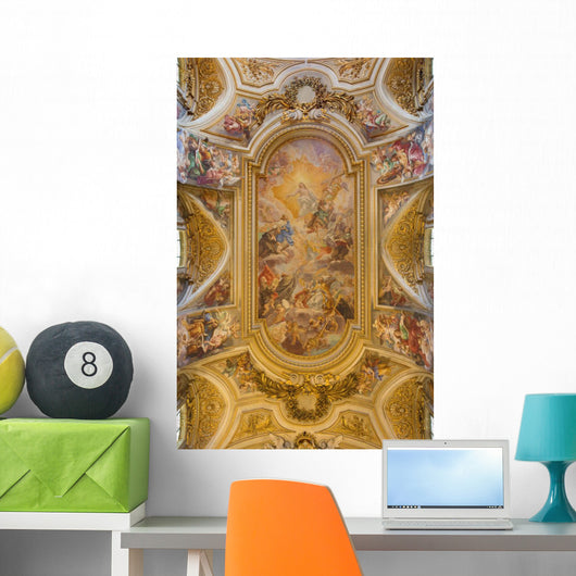 Rome Ceiling Fresco Basilica Wall Decal