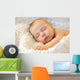 Sleeping Newborn Baby Girl Wall Decal