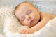 Sleeping Newborn Baby Girl Wall Decal