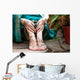 Indian Hindu Bride with Wall Decal