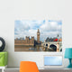 Big Ben and Houses Wall Decal