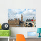 Big Ben and Houses Wall Decal