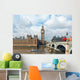 Big Ben and Houses Wall Decal