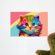 Cute Cat Vector Wall Decal