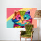 Cute Cat Vector Wall Decal