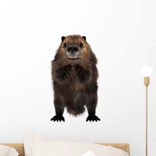 Beaver Wall Decal Design 3