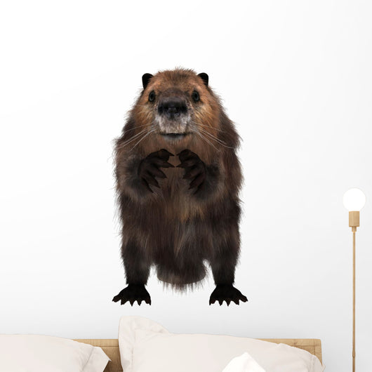 Beaver Wall Decal Design 3
