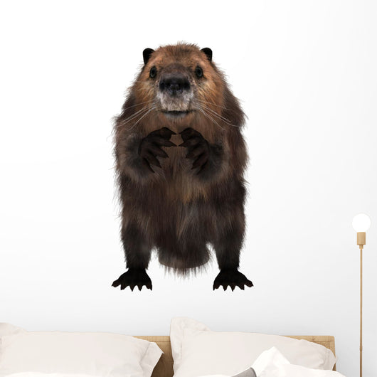 Beaver Wall Decal Design 3