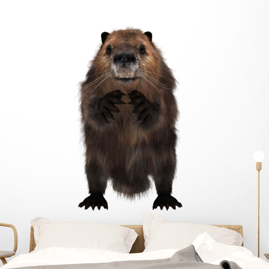 Beaver Wall Decal Design 3