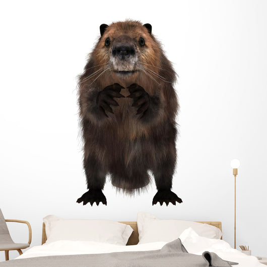 Beaver Wall Decal Design 3