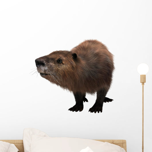 Beaver Wall Decal Design 2